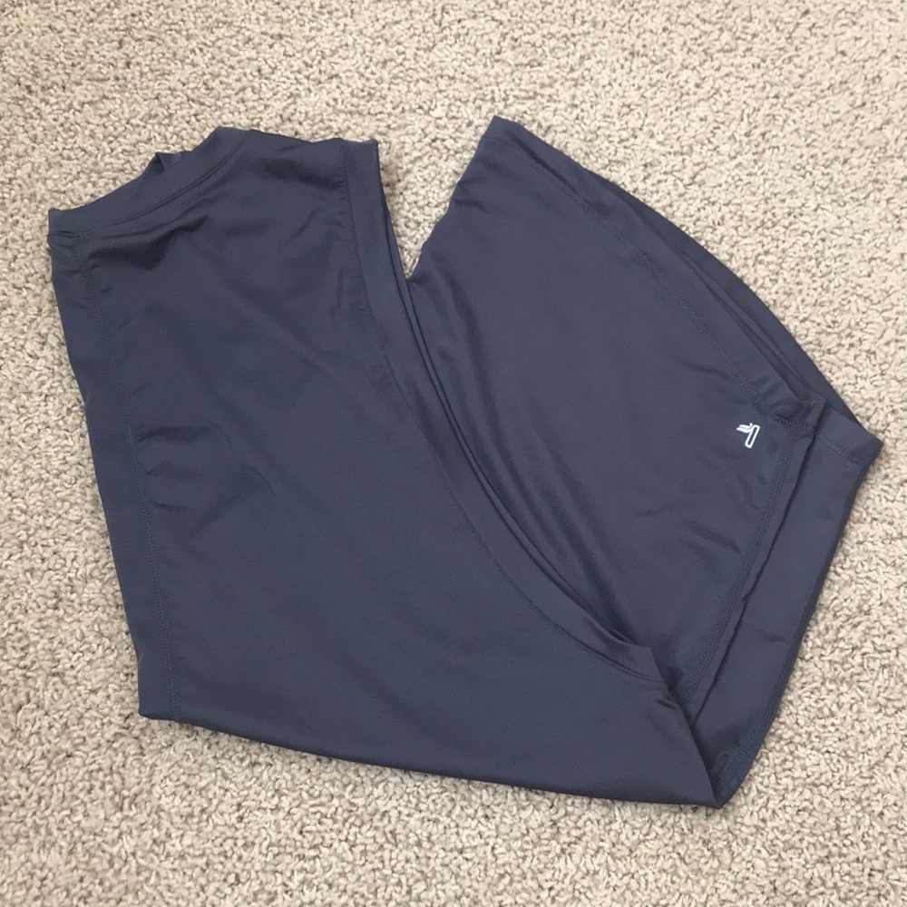 Fabletics x Demi Lovato charcoal tank